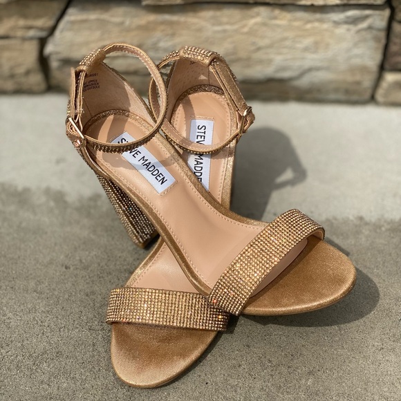 Steve Madden Rhinestone Heels - Picture 4 of 8